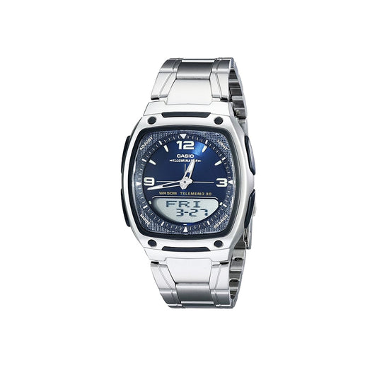 Casio AW81D-2AV Acero Telememo 30