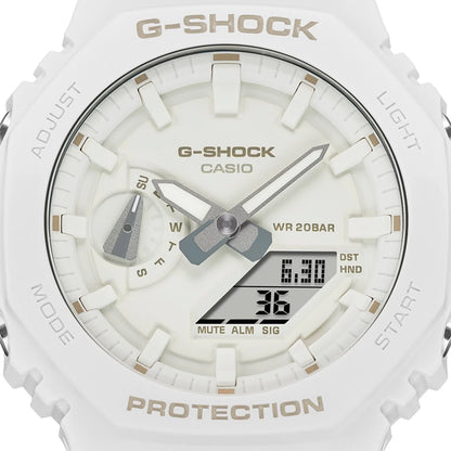 Reloj G-SHOCK GA-2100-7A7 Carbono Blanco