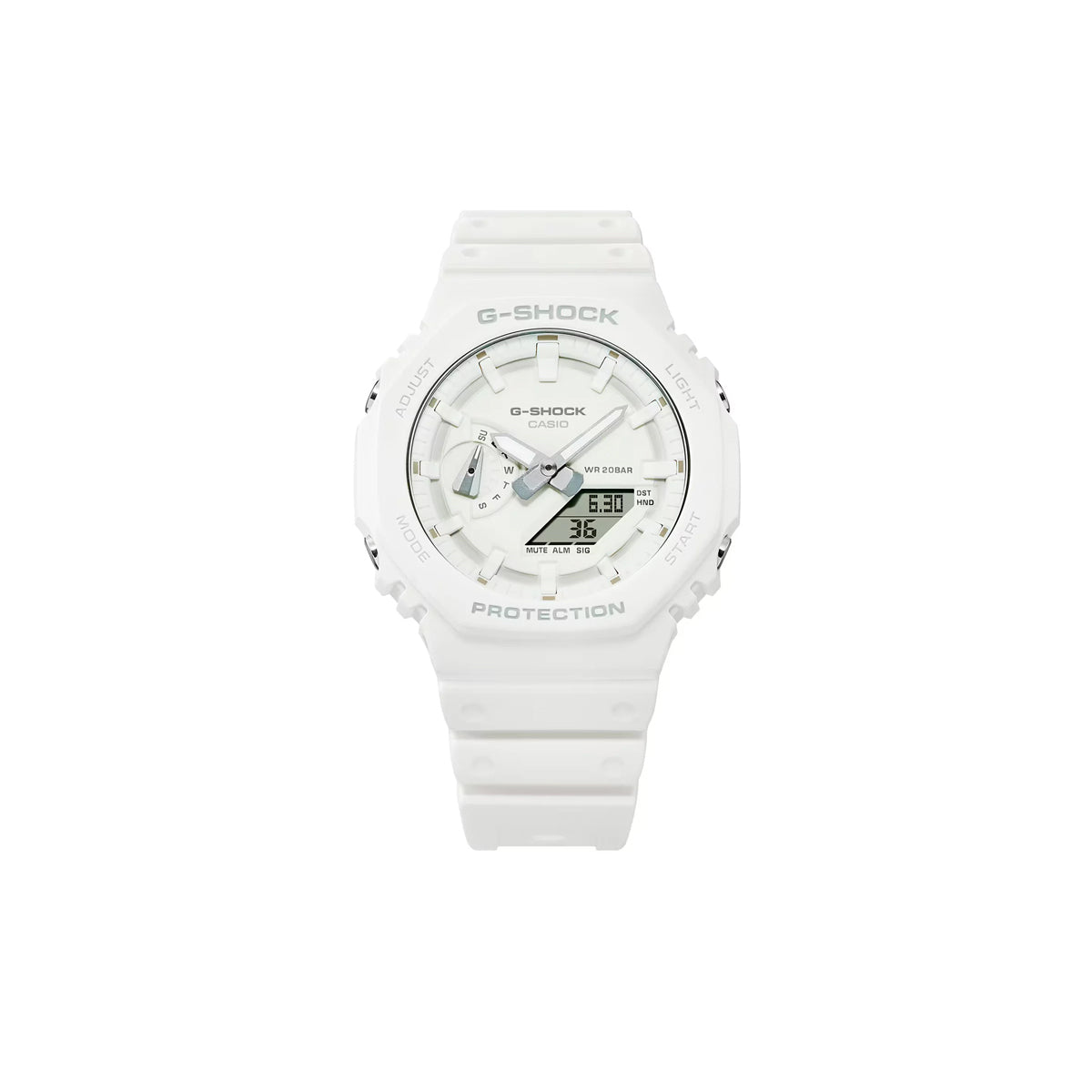 Reloj G-SHOCK GA-2100-7A7 Carbono Blanco